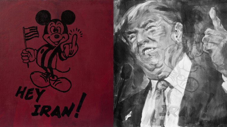 Български художник подарява портрет на Доналд Тръмп за 1 000 000 долара