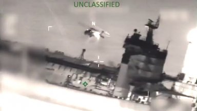 Американски военни задържаха още един танкер, свързан с Венецуела, в Карибско море (видео)