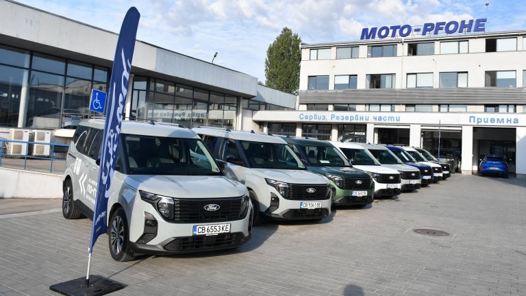 Ford e №1 при лекотоварните автомобили в България за 2025 година