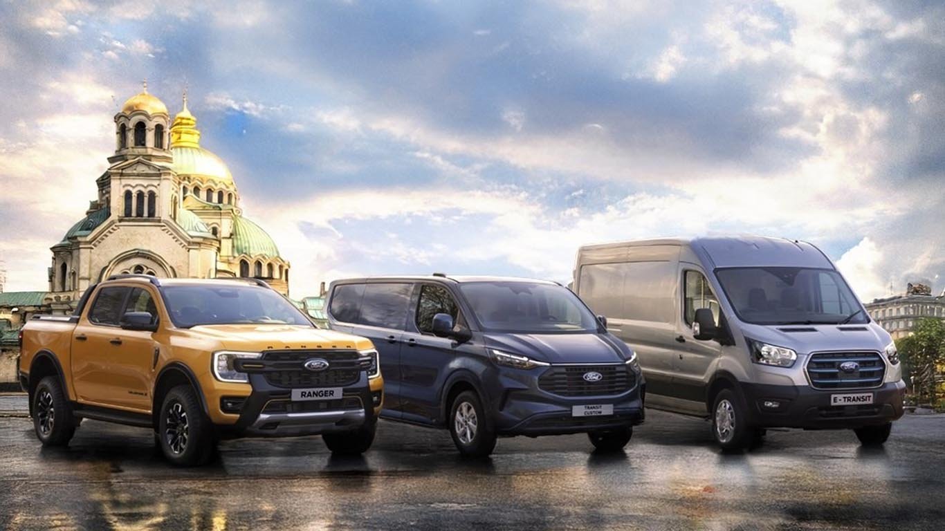 Ford Ranger, Ford Transit Custom и Ford E-Transit