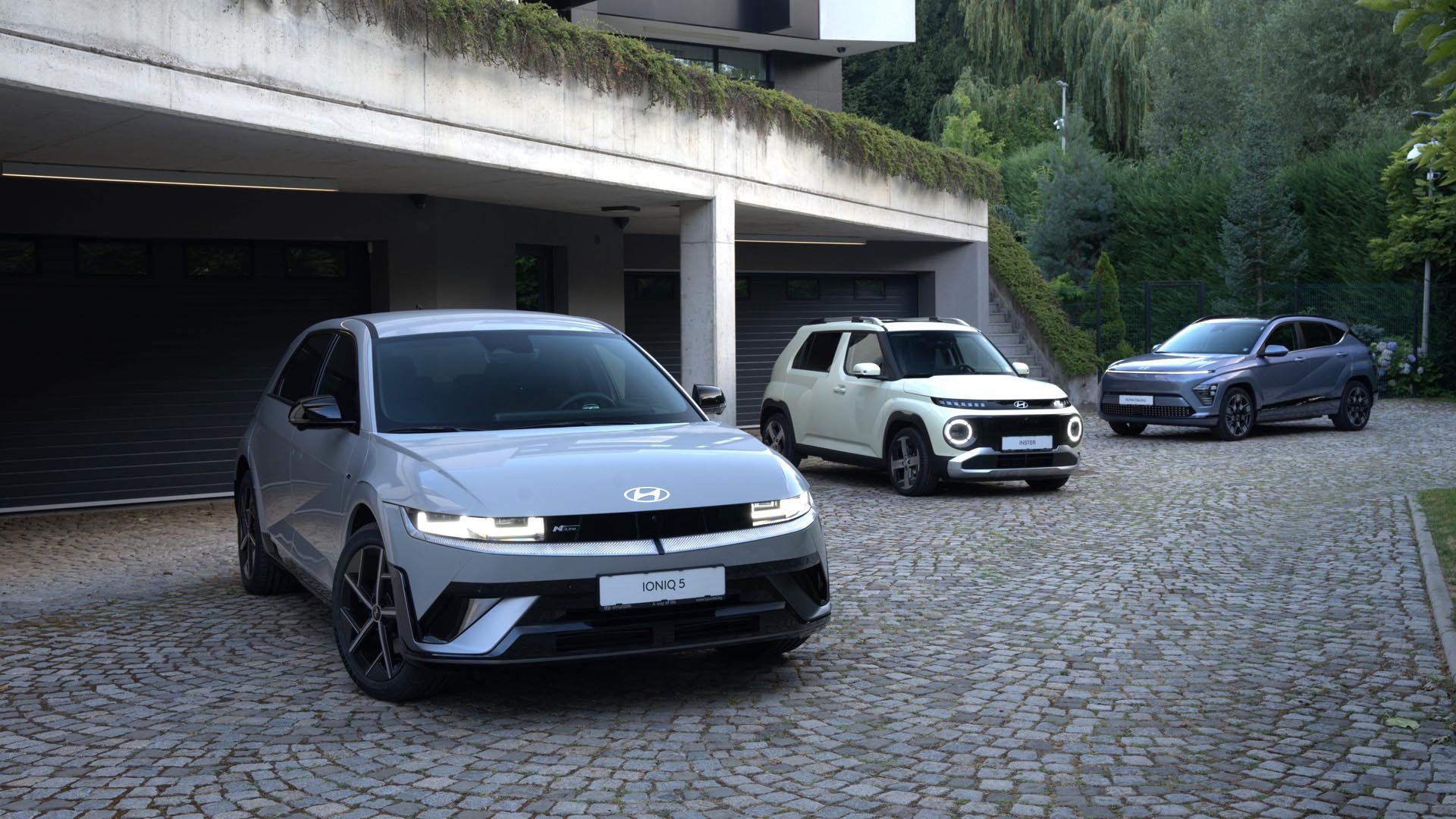Hyundai IONIQ 5, Inster и KONA Electric 