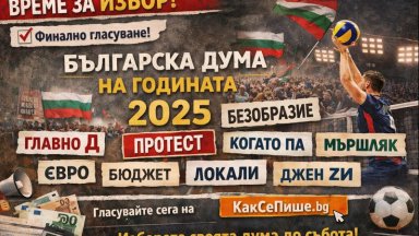 Обявиха претендентите за българска дума на годината 