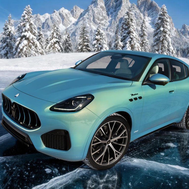 Новото Maserati Grecale Cristallo е вдъхновено от Доломитите