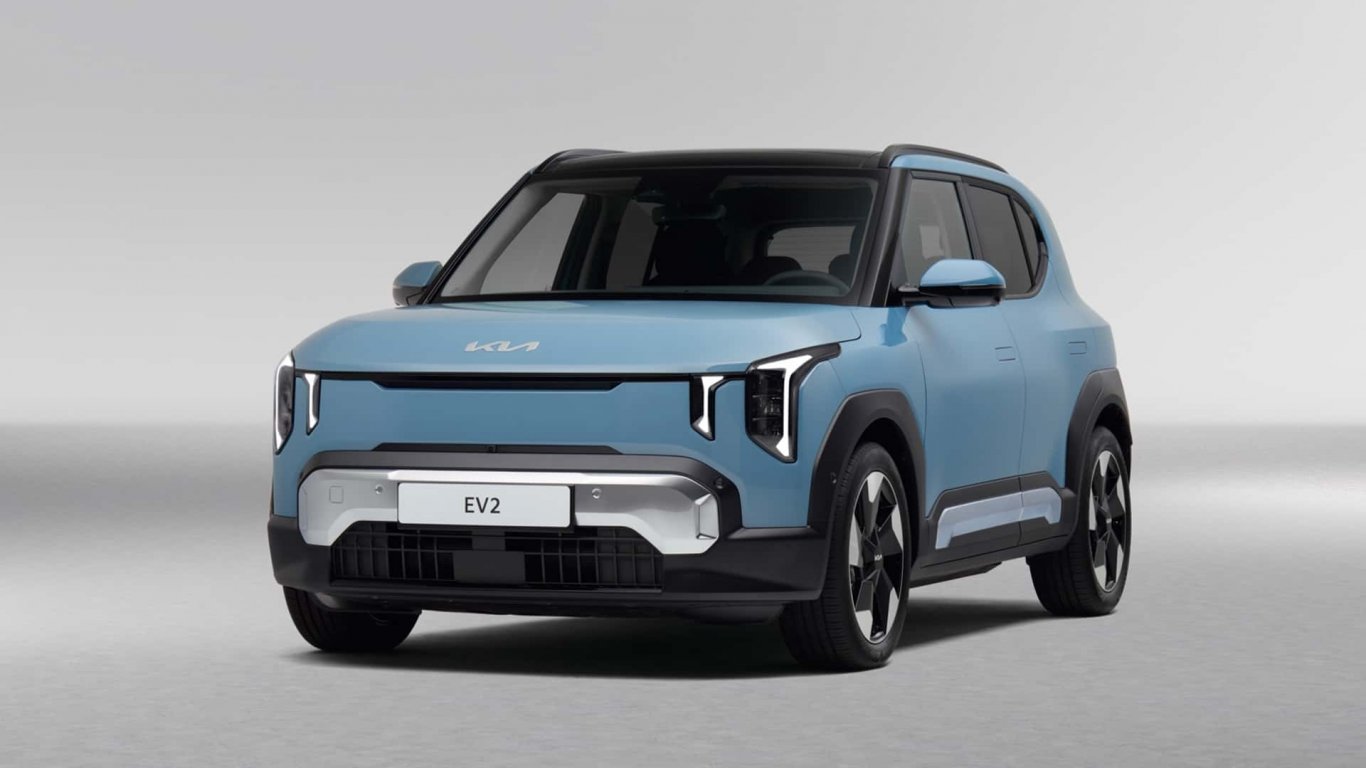 Kia показа най-малкия си електрически кросоувър EV2