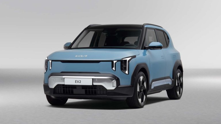 Kia представи най-малкия си електрически кросоувър EV2