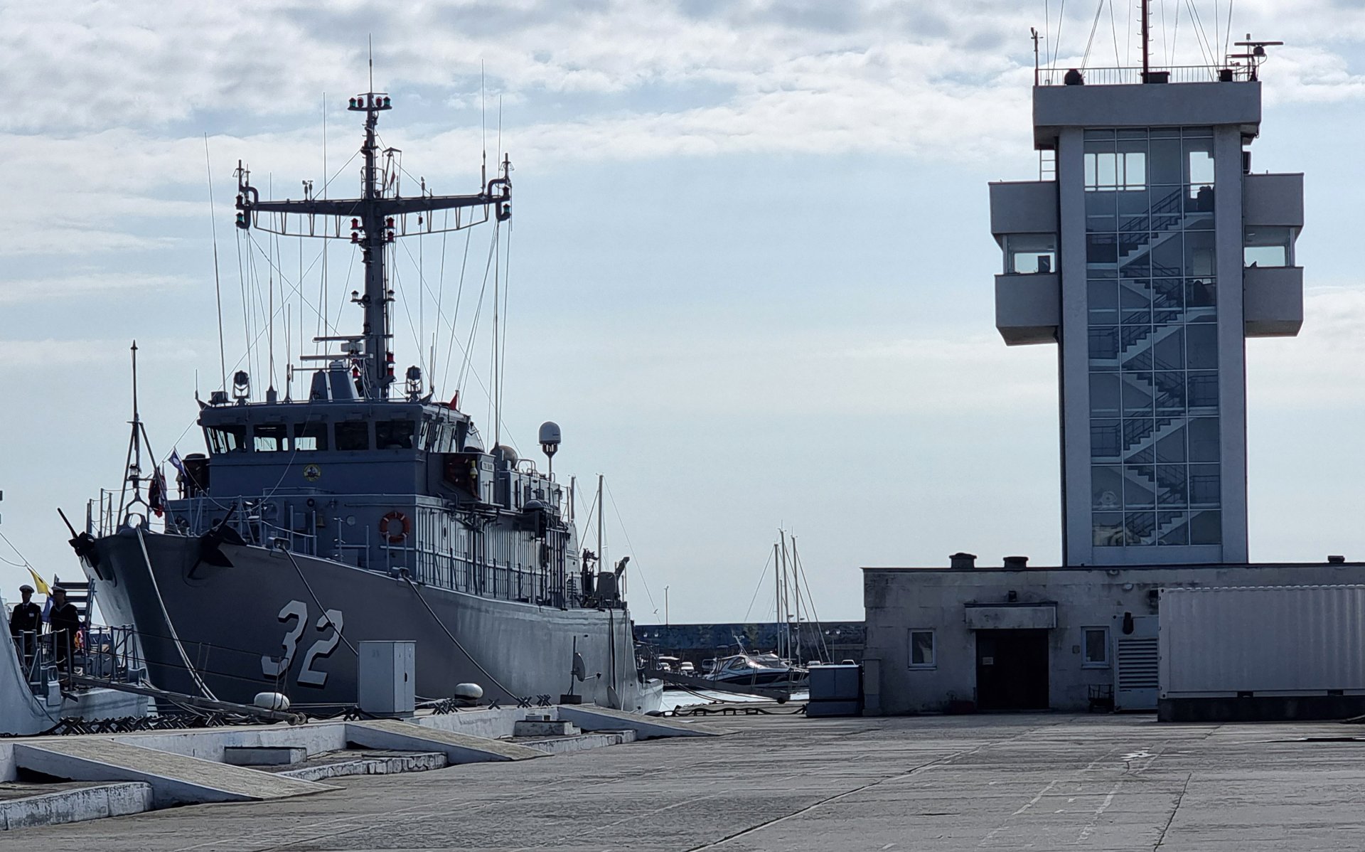 Един от трите минни ловеца, с които разполагахме досега - "Цибър"