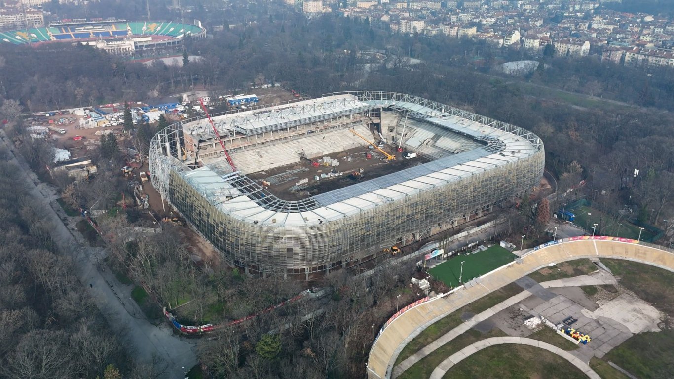 ЦСКА планира откриване на нов стадион през септември