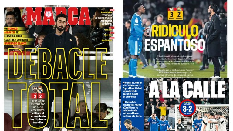 "Дъно, подигравка, пълна катастрофа". В Испания унищожиха Реал след фиаското