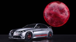 Alfa Romeo Giulia Quadrifoglio Luna Rossa е вдъхновена от ветроходството
