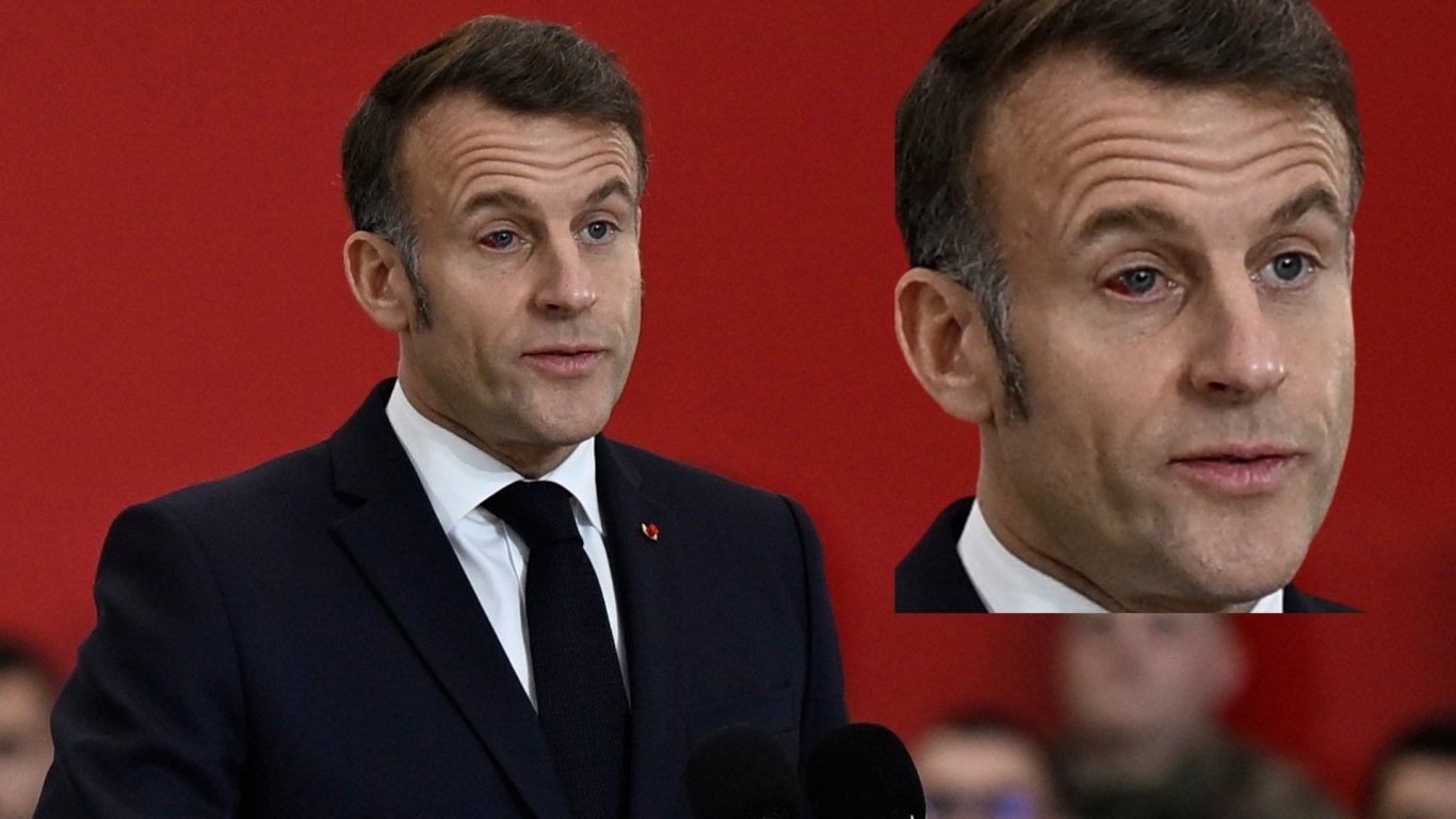 Френският президент Еманюел Макрон привлече вниманието на медиите и социалните