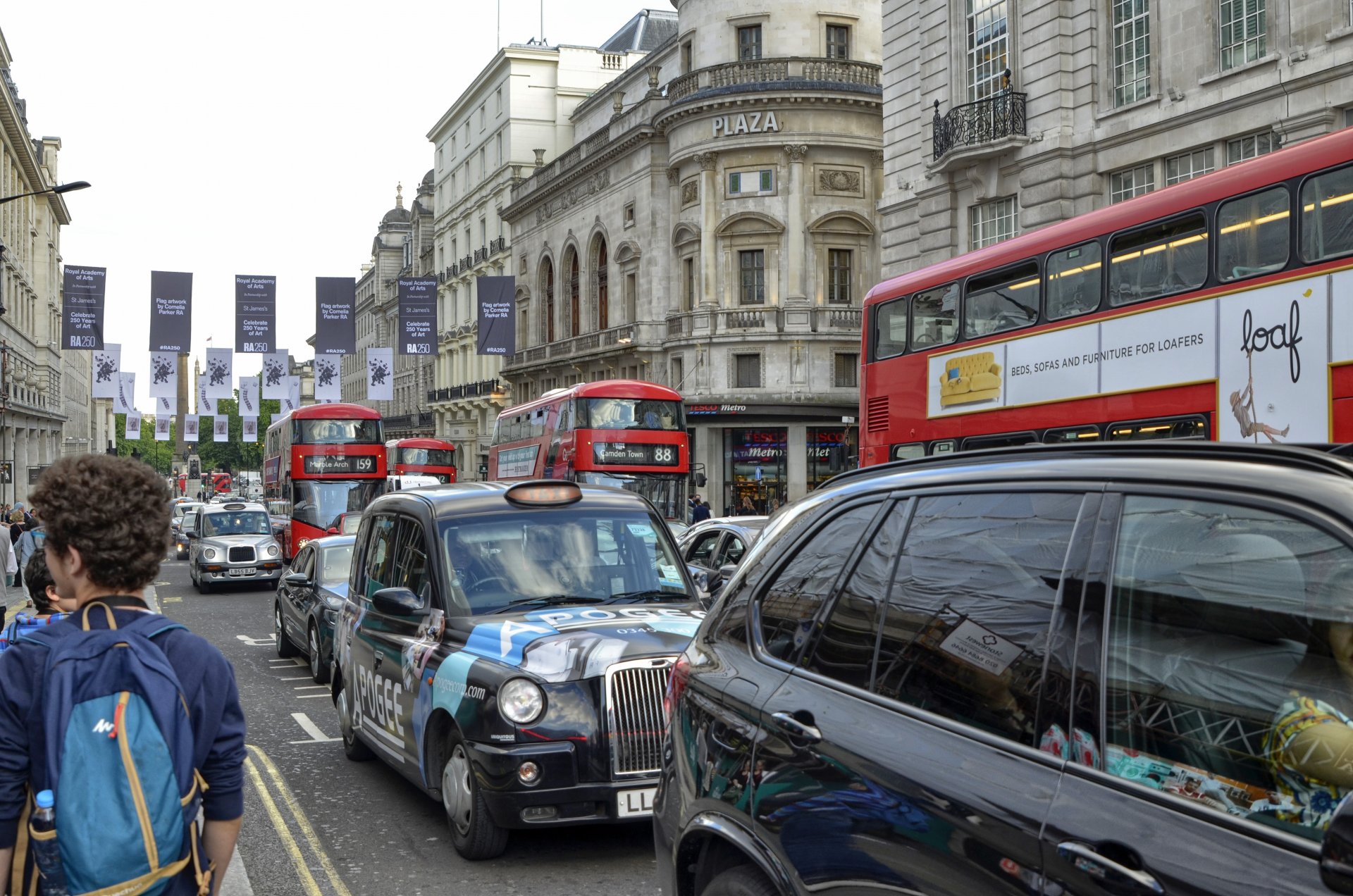 Задръстване в Лондон