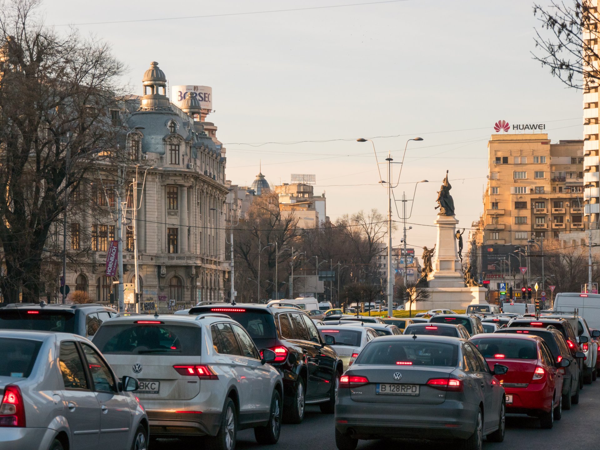 Задръстване в Букурещ