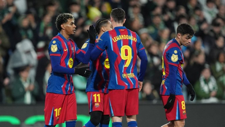 Барселона също игра слабо, но не се издъни като Реал