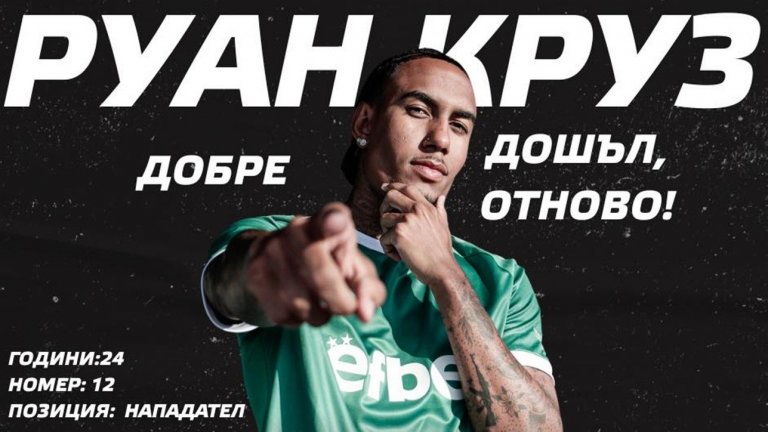 Официално: Лудогорец си върна бразилски голаджия