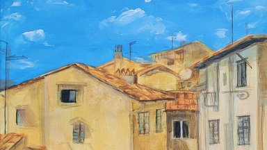 "Прозорец" от младата художничка Анна Денева