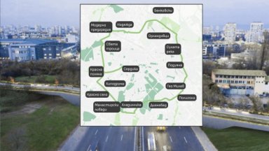 София свързва 30 квартала със зелен линеен парк