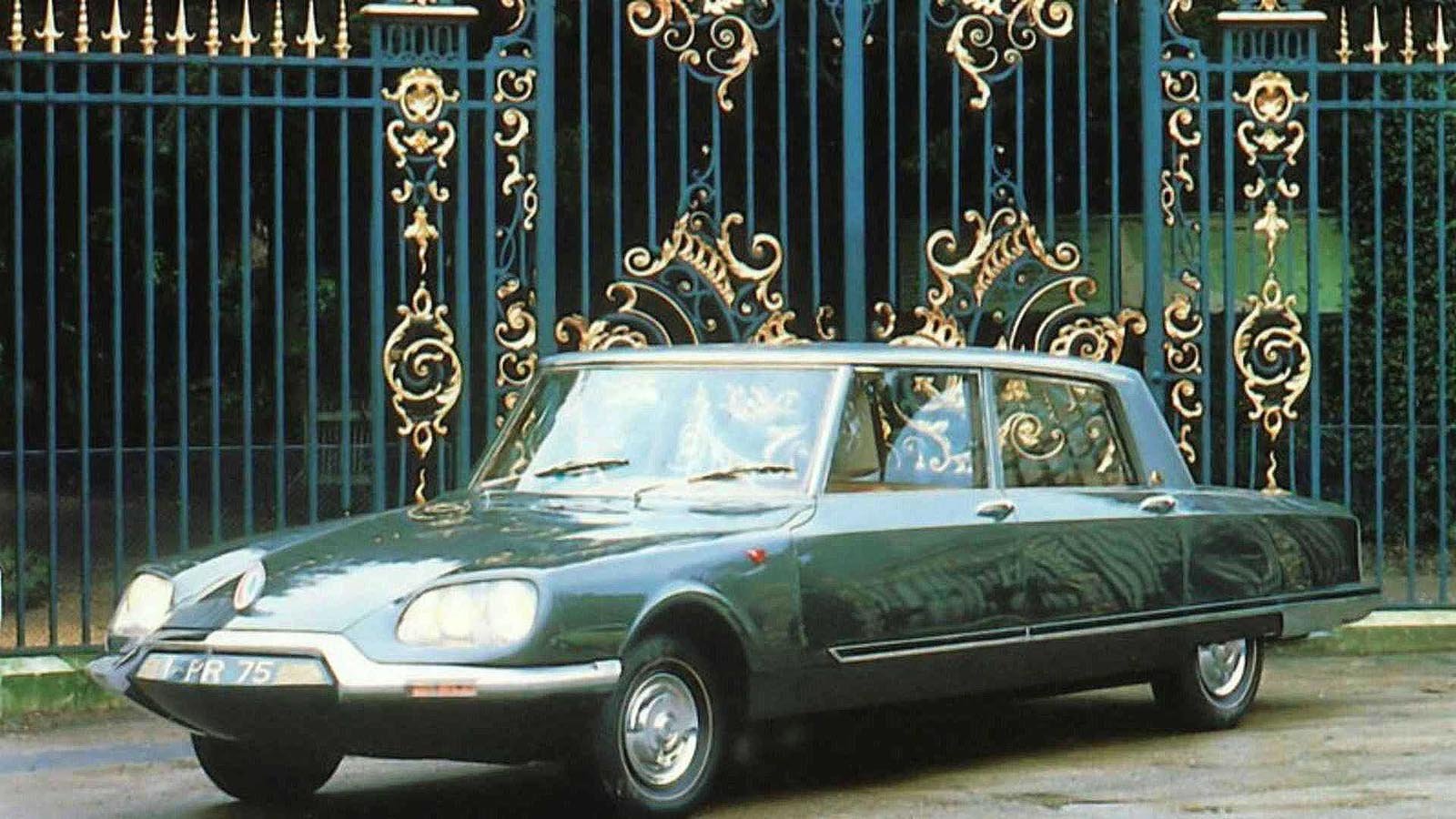 Citroen DS 21 Presidental използван от френския президент Жорж Помпиду