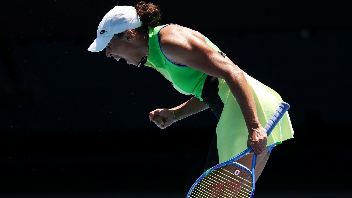 Украинската тенисистка Олександра Олиникова затрудни максимално действащата шампионка Мадисън Кийс