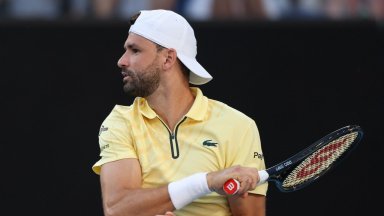 Григор Димитров - Томас Махач 4:6, 4:6, 1:0 (на живо)