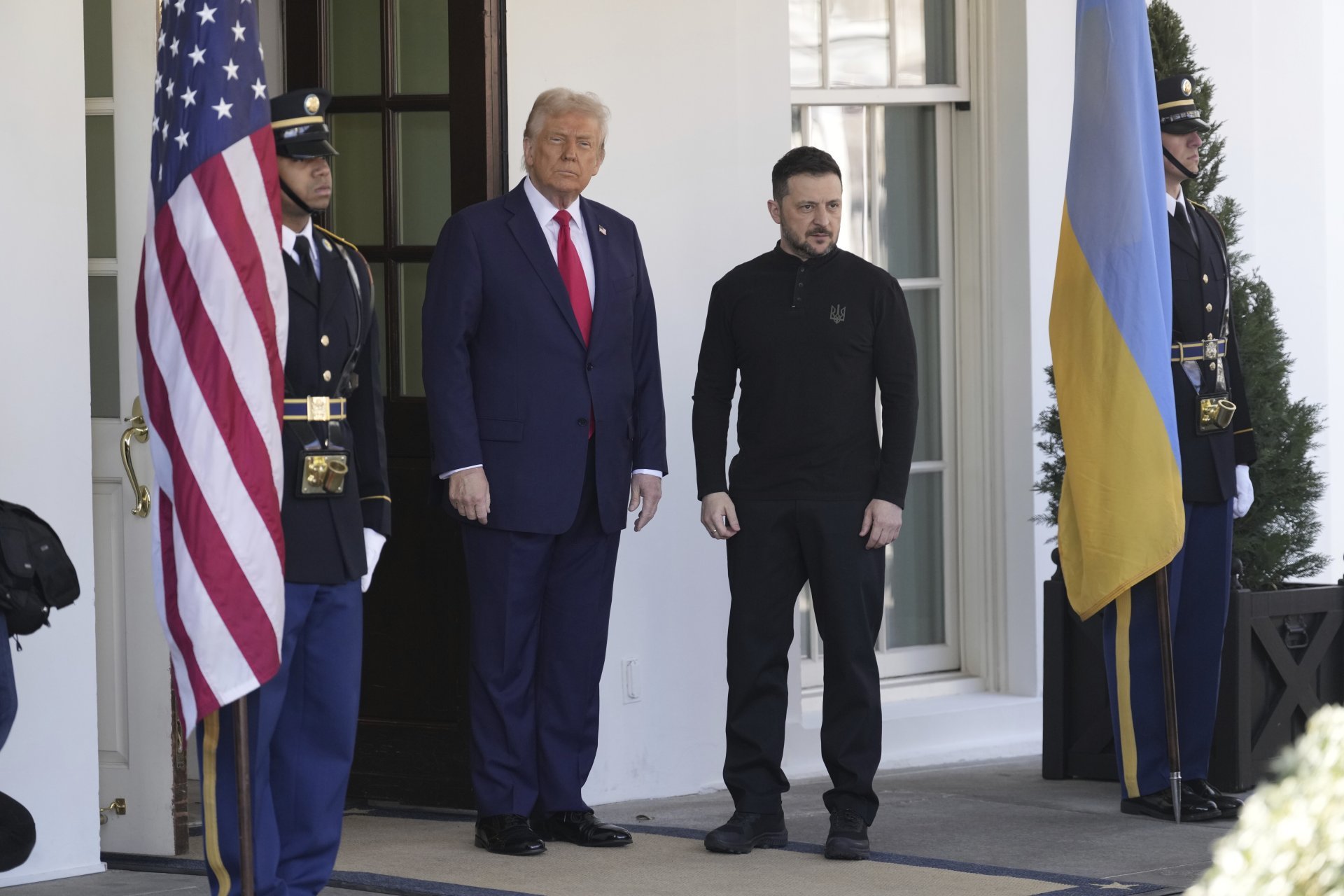 Първа среща на Зеленски с Тръмп в Белия дом