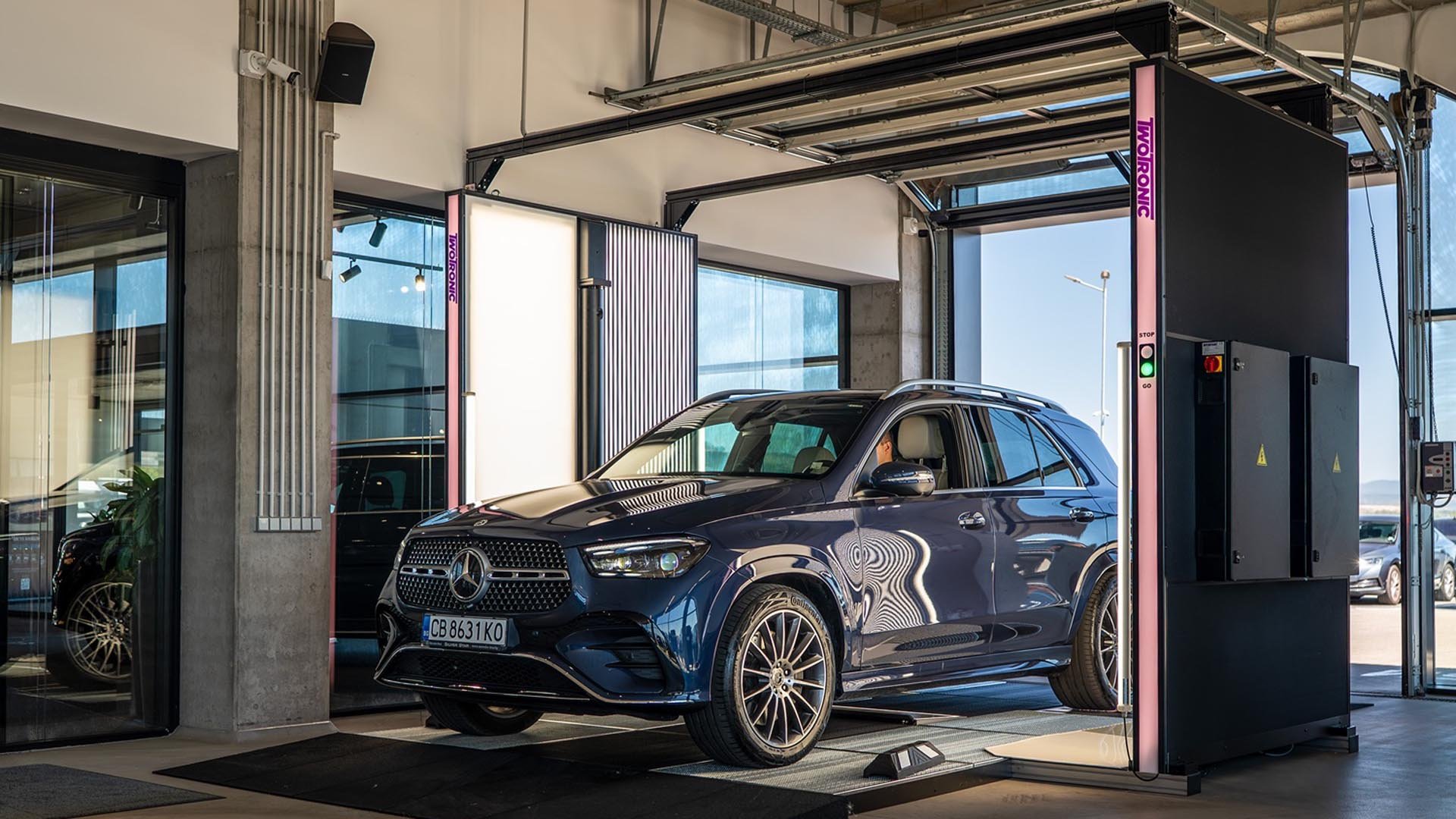 Първият дигитален скенер за Mercedes-Benz внедрен от "Силвър Стар"