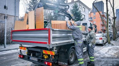 Натрупаният от началото на годината боклук в "Слатина", "Подуяне" и "Люлин" почти е почистен