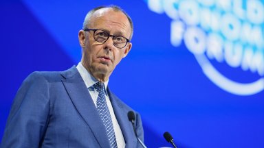 Мерц в Давос: Диктаторите може да имат подчинени, но ние трябва да бъдем партньори