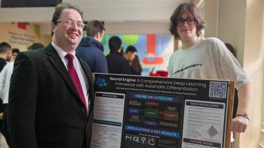 Отличие от БАН за Матей Минев: Гимназист разработи собствена библиотека за невронни мрежи