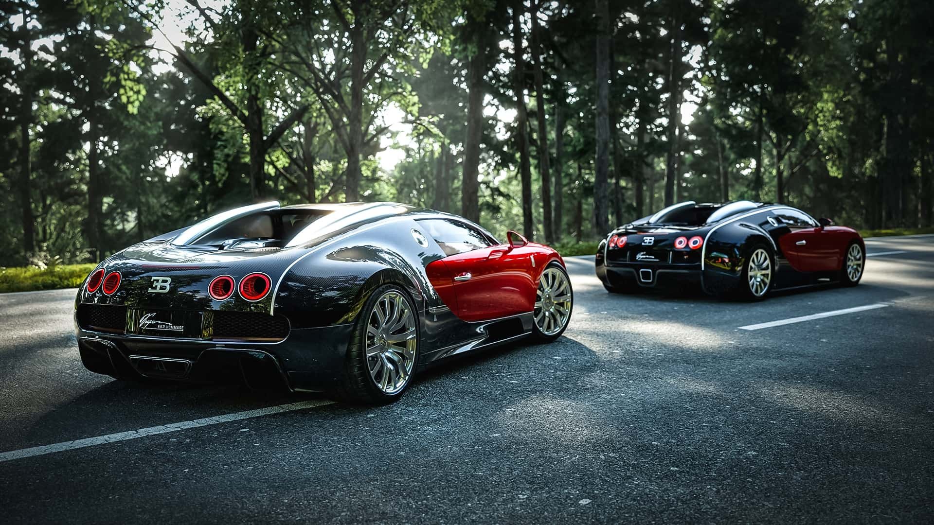 Bugatti FKP Hommage и Bugatti Veyron