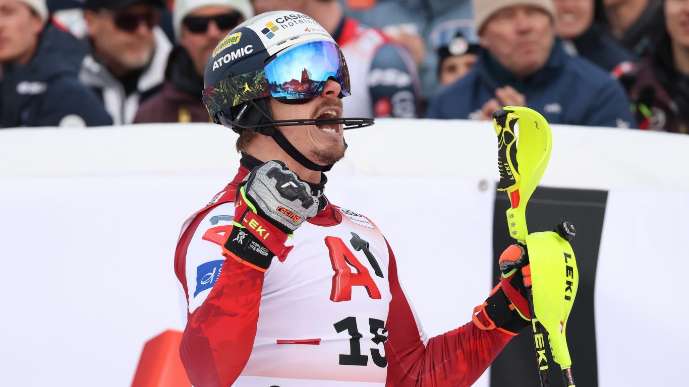 Австриецът Мануел Фелер спечели слалома от Световната купа в Кицбюел