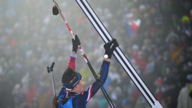 Французин спечели масовия старт в Нове Место и поведе в биатлона преди Олимпиадата