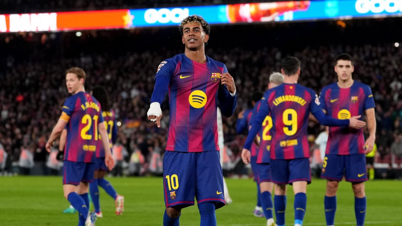 Новата суперзвезда на световния футбол Ламин Ямал сложи край на