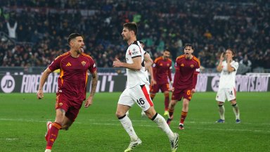 Дузпа измъкна Рома след дузина пропуски в дербито с Милан