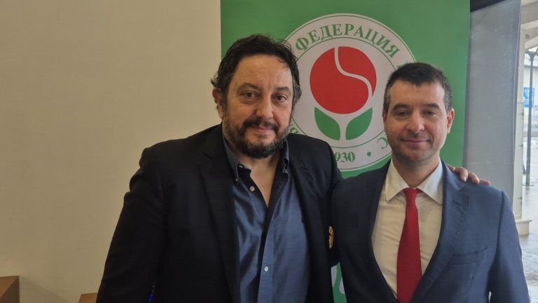 Българската федерация по тенис има нов президент