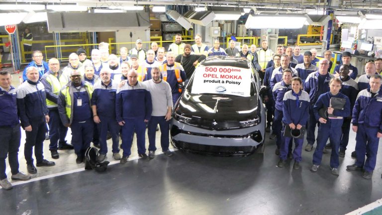 500 000-ият Opel Mokka слезе от производствената линия