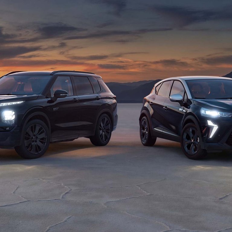 Mitsubishi пуска специално черно издание за моделите Outlander и ASX