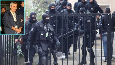 Отряд "Кобра" обсади дома на Ицо Папата в Костинброд