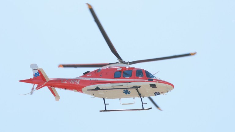 Въздушна линейка откара от Ямбол до Пловдив 5-годишно с енцефалит, усложнение от грип