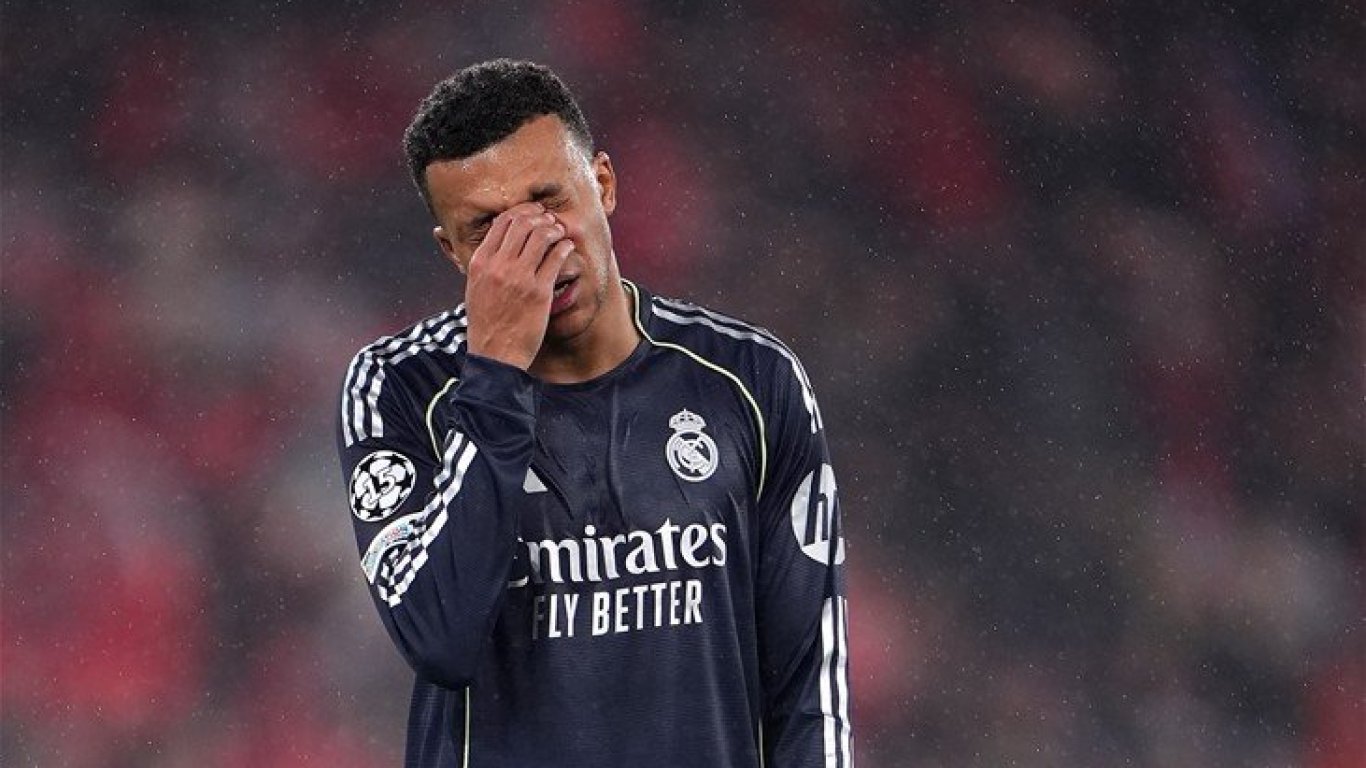 Тежък удар за Реал Мадрид: Килиан Мбапе аут за решителния реванш срещу Бенфика
