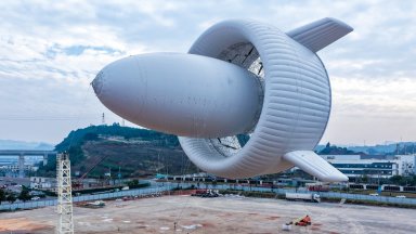 Вятърна енергия от небето: Китай тества летяща турбина