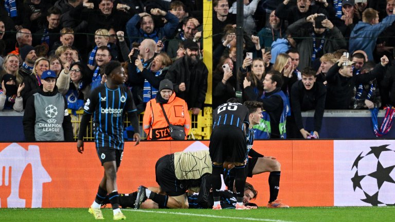 Куриоз от Брюж: Домакините честитиха класирането напред на отпадналия си опонент