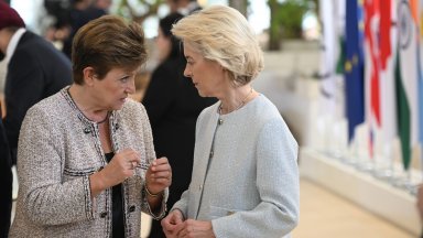 Урсула фон дер Лайен кани Кристалина Георгиева на среща за конкурентоспособността