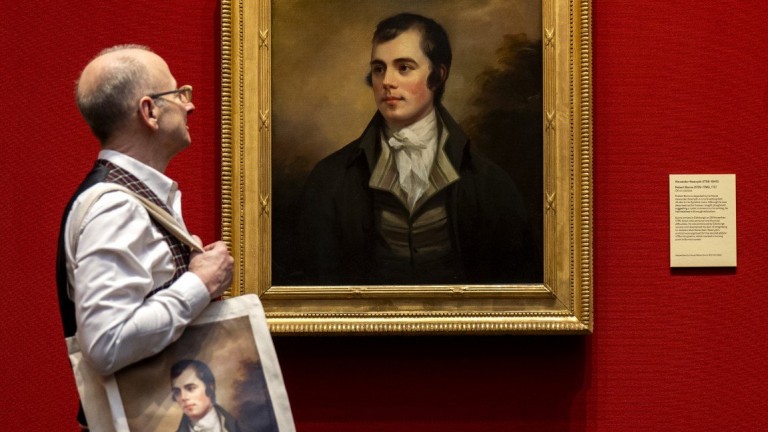 След 200 години разгадаха мистерията на изгубения портрет на Робърт Бърнс