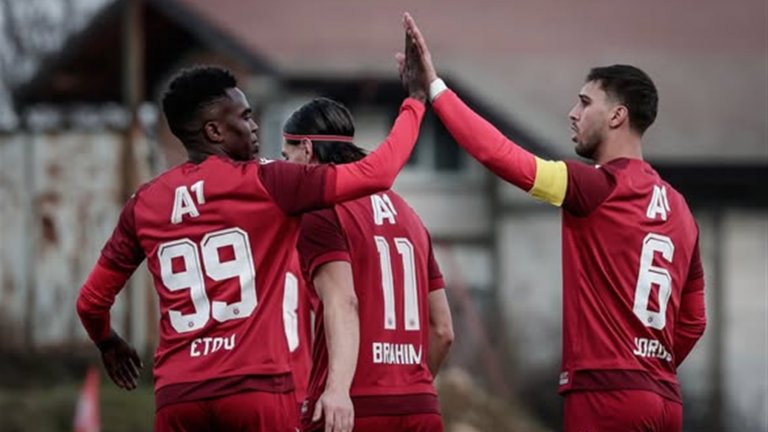 Генерална репетиция: ЦСКА загря с 3:1 срещу лидера във Втора лига