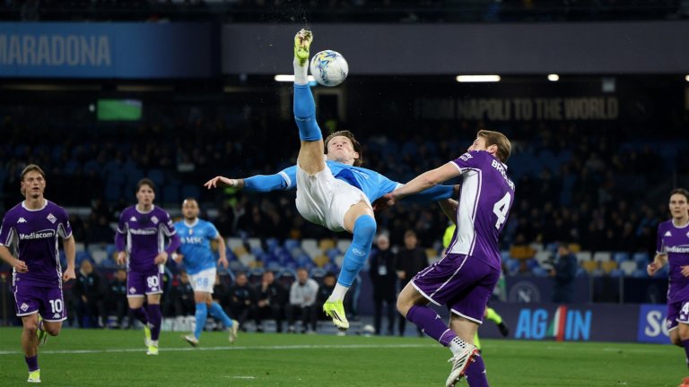 Шампионът Наполи се реваншира на тифозите си и излезе трети