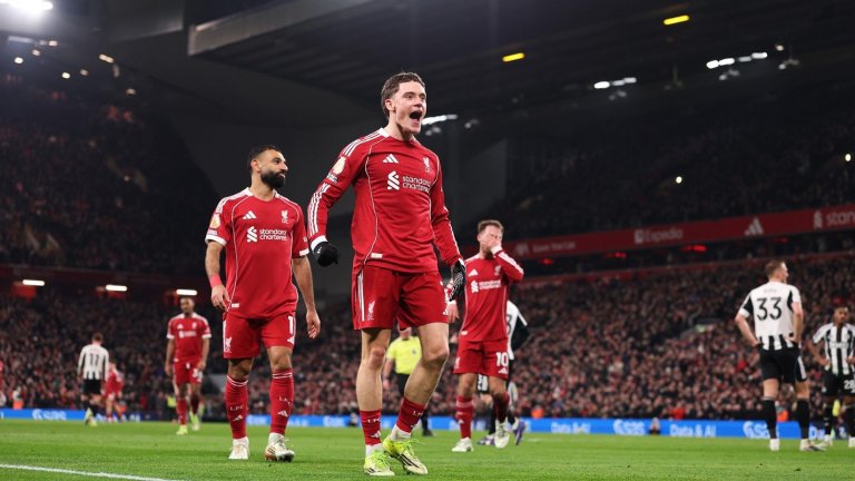 Радост на "Анфийлд": Ливърпул победи за първи път през 2026-а и е на точка от Топ 4