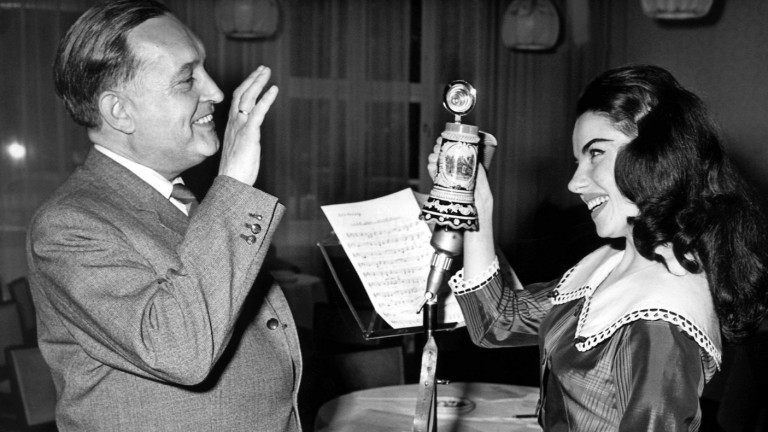 Композиторът на "Лили Марлен" и българската му съпруга, филмова звезда