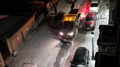22 машини почистват от сняг пътищата в Русенско