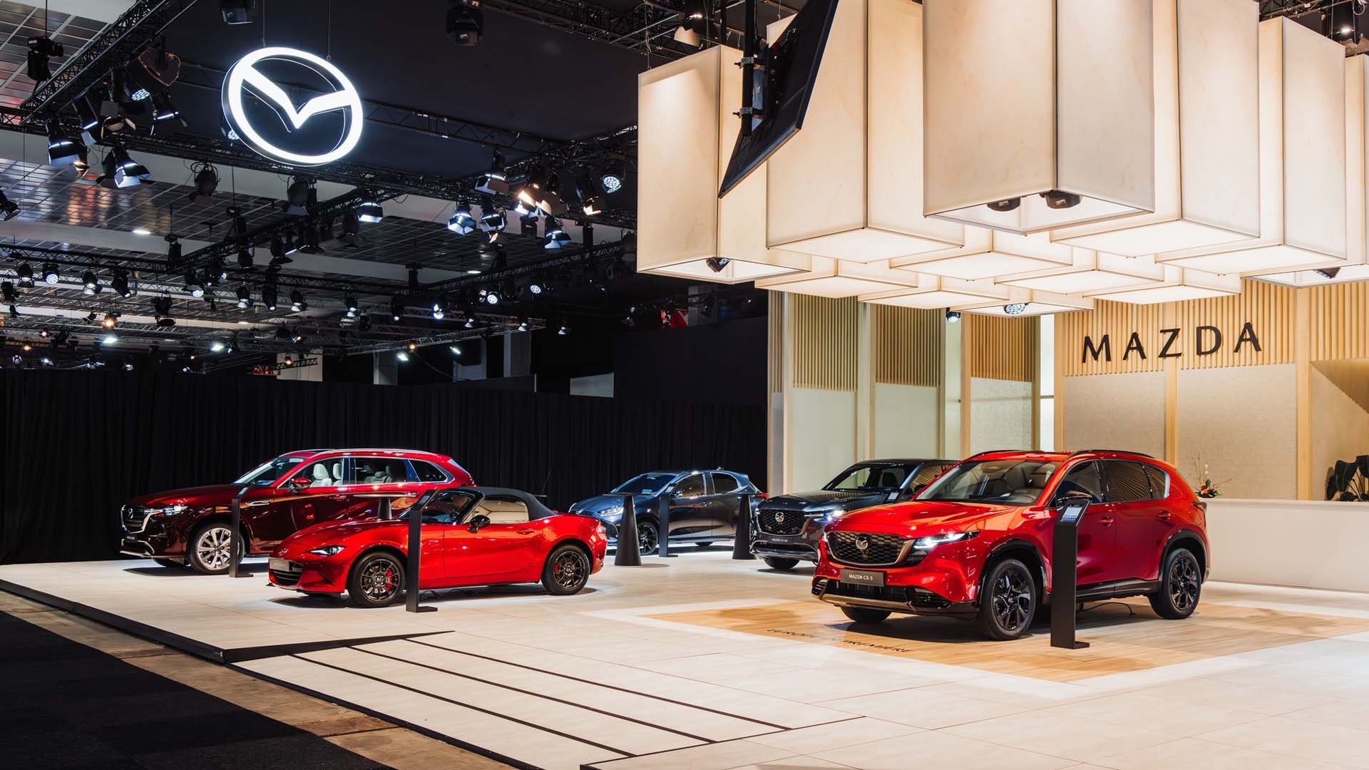 Новата Mazda CX-5 беше показана на автосалона в Брюксел през януари