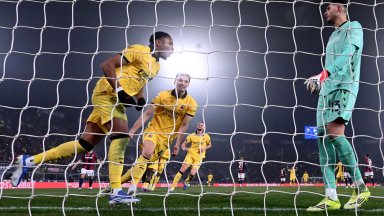 Милан стана основният преследвач на Интер след рецитал на "Ренато Дал'Ара"